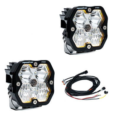 Squadron 2.0 Pro Black LED Auxiliary Light Pod Pair Universal