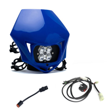 Squadron 2.0 Sport (D/C) Universal Headlight w/Shell / Wiring Harness Package Honda CRF450R 2009
