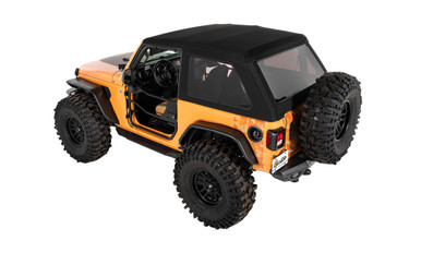 Trektop® Glide™ Slantback Soft Top Jeep 2018-2026 Wrangler JL, 2-Door