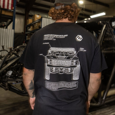 Baja Designs Mason TT Mens T-Shirt Universal