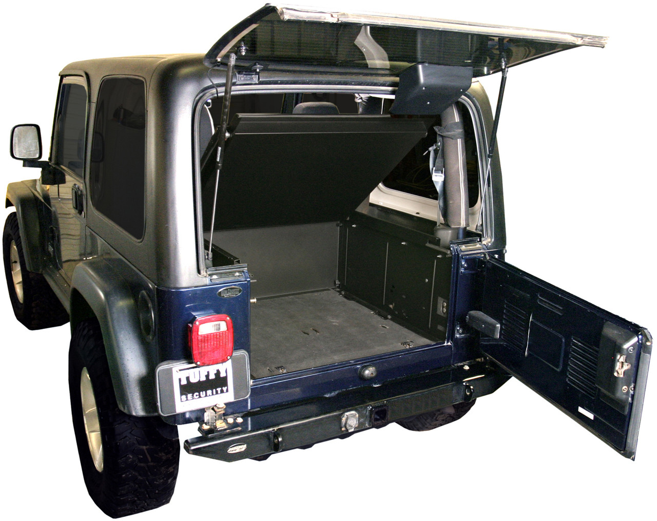 Jeep Wrangler YJ/TJ Deluxe Security Enclosure