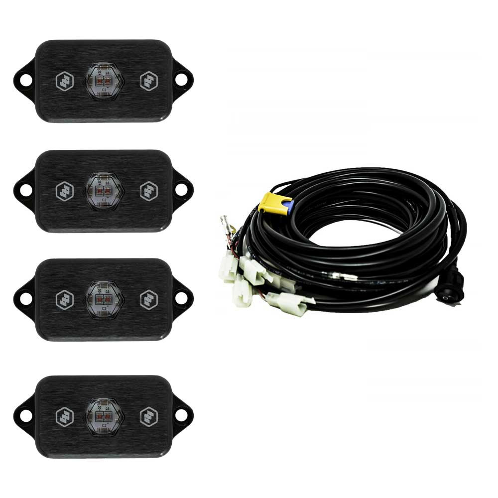 LED Rock Light Kit - Universal - Baja Designs - Off-Road LED