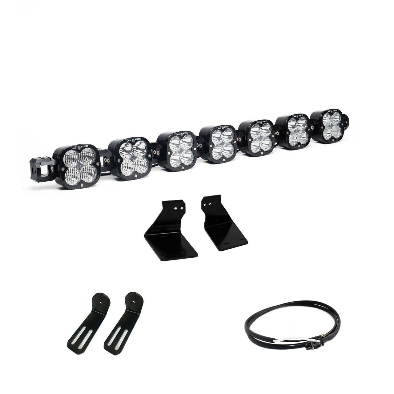Baja Designs Baja Designs 20-22 Ford Super Duty 7 XL Pro Linkable LED Light Bar Kit w/ Upfitter Harness for 2020-2022 Ford F-250/F-350 Super Duty (6.7L Power Stroke V8 (2020-2022 calibration))