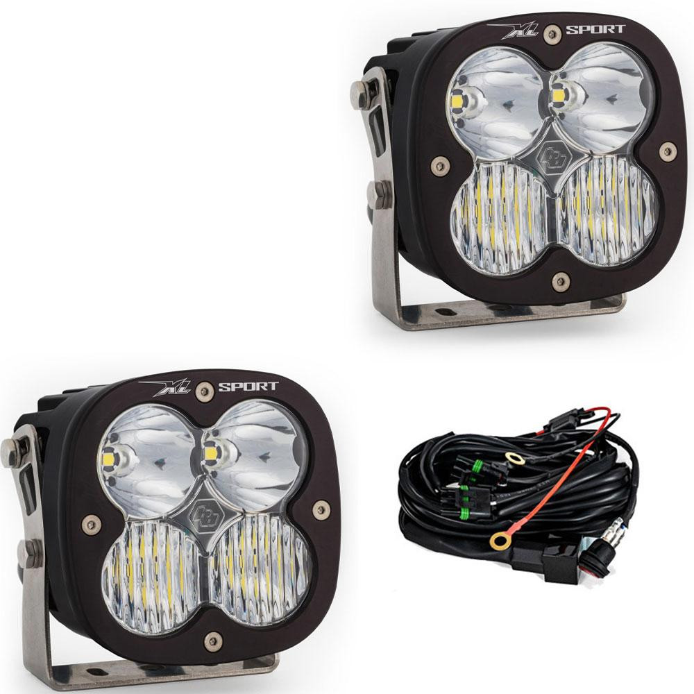 XL Sport LED Auxiliary Light Pod Pair - Universal - Baja Designs