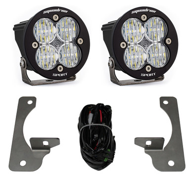 Jeep JK Squadron-R Sport Fog Pocket Light Kit Jeep 2010-18 Wrangler JK, NOTE: w/ Premium OE Bumper