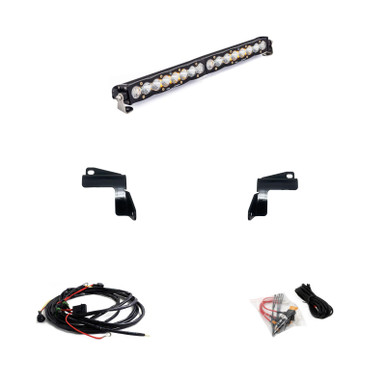 GMC S8 20 Inch Bumper Light Bar Kit GMC 2020-22 Sierra 2500HD/3500HD