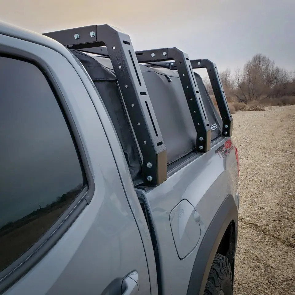 Datin Fab Canvas Cage Rack Toyota 2016 2022 Tacoma For 5 Ft Bed Softopper Truck Tops 