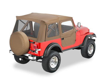 Supertop Classic Squareback Soft Top - Jeep 1976-83 CJ5 - Bestop | Leading  Supplier of Jeep Tops u0026 Accessories