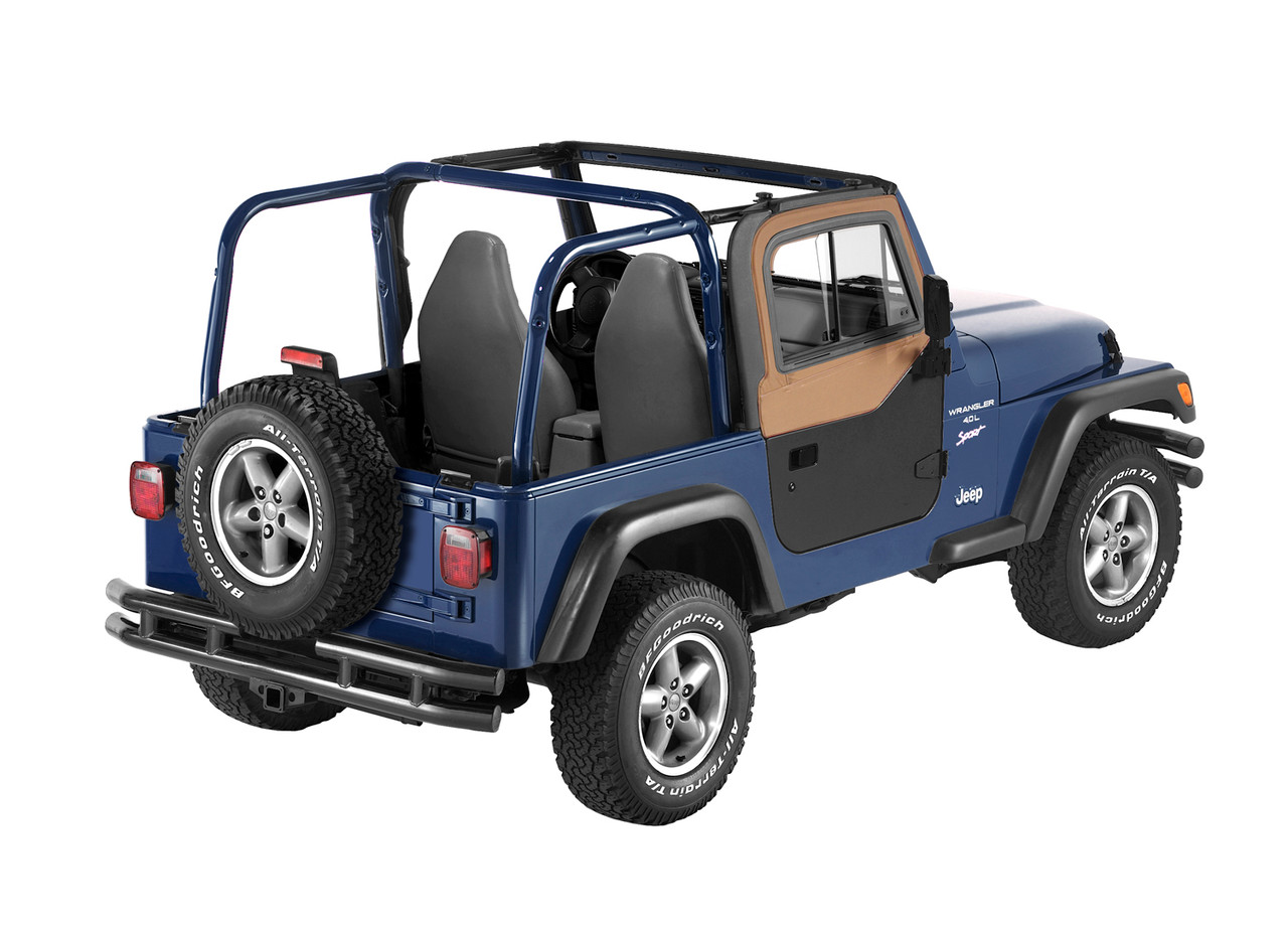 Upper Dual Door Sliders - Jeep 1997-06 Wrangler TJ - Bestop | Leading  Supplier of Jeep Tops u0026 Accessories