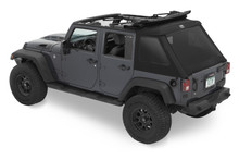 JEEP® Trektop® Glide™ Slantback Soft Top - Jeep 2007-18 Wrangler JK - Bestop  | Leading Supplier of Jeep Tops u0026 Accessories