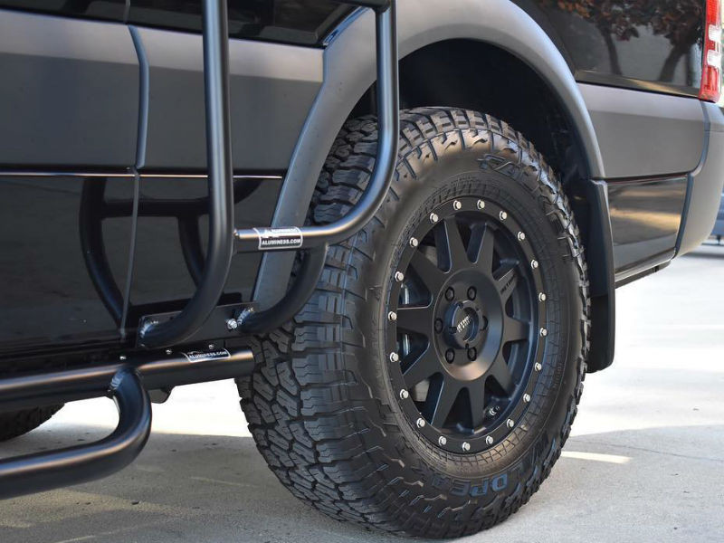 Nerf Bars Sprinter Aluminess