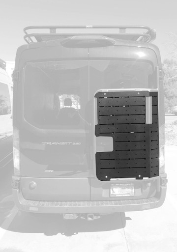 BackPAC Rear Door Storage Mounting Plate 2015-24 Ford Transit