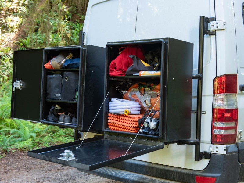 Van side door racking sales