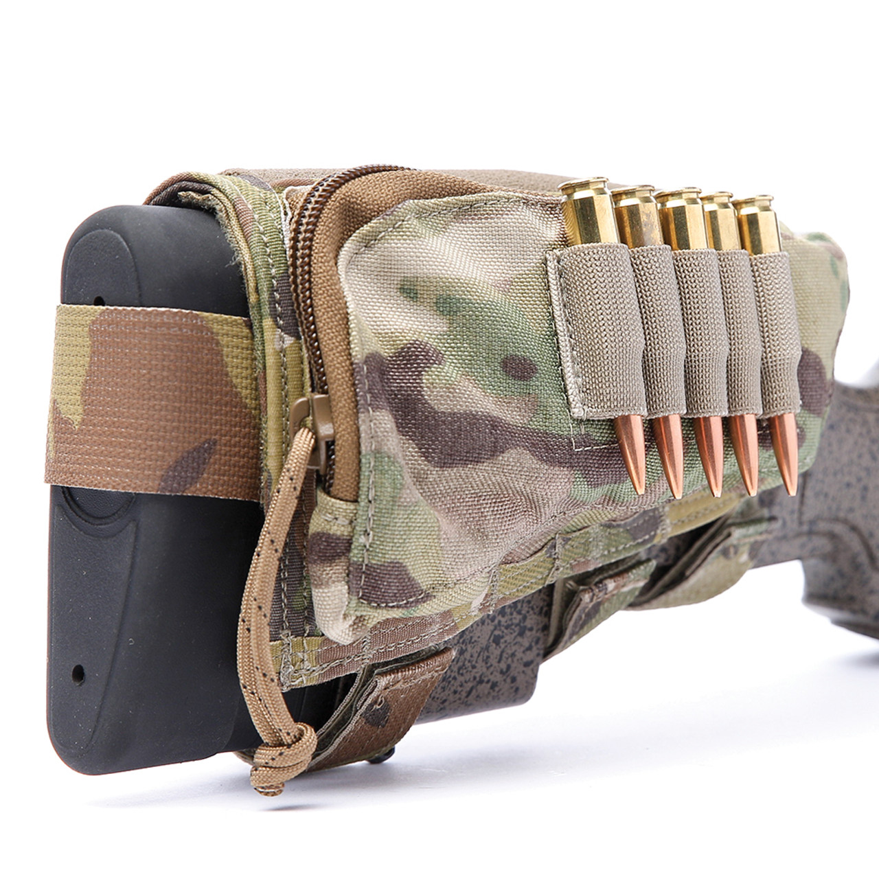 Smoke Carbon Buttstock Rifle Bag Rider - XLR Industries LLC