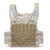 molle front flap on vest