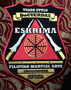 DeCuerdas Eskrima 5 inch SHIELD Patch