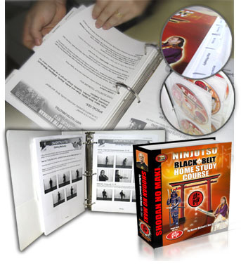 Ninjutsu Black Belt Course binder pages