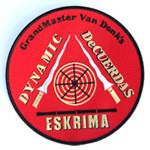 DeCuerdas Eskrima 6 inch Round Patch