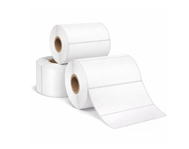 Roll of 4x6 Industrial Direct Thermal Shipping Labels
