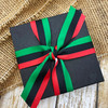 Our high quality Pan African grosgrain ribbon ties a lovely bow for gift giving too! 