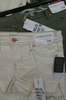 38pc CELEBRITY PINK Jean Shorts Ivory & Green #17505c (F-4-5)