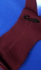 24 Pairs CHAMPION Sports Socks MAROON #17963u (O-3-4)