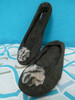 4 Pairs QVC Dennis Basso Slippers BROWN MEDIUM #18410d (i-5-4)