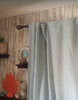 2pc Lightblocking Curtain Panel Seafoam Blue 50x108 #18421E ()