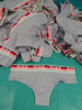 25pc VS PINK Cheekster Panties PURPLE Logo DUPLICATES#19547Q (O-3-2)
