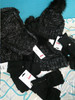 22pc ONLY CK MIX N MATCH Scarf Glove Hat Sets BLACK SILVER #20997A (J-3-7)