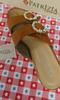 10pc Womens PATRIZIA Spring Step Gemstone Wedge Sandals #18156d (D-6-2)