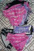  21pc CALIFORNIA WAVES Tie Dye  Bikini Bottoms 3 COLORS #28381Y (W-5-5)