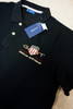 9pc Mens GANT Polo Shirts BLACK #28548Q (K-1-5)