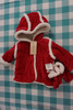 11 SETS=22pc Baby FIRST IMPRESSIONS Red Fur Coat & Glove #28842P (V-4-4)