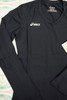 16pc Womens ASICS $46 Roll Shot Long Sleeves NAVY XS #29615J (N-3-3)