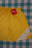 15pc Mens PUMA Shorts Yellow / White SMALL #29640K (X-7-2)