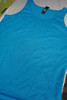 14pc Mens HANES Tank Tops BLUE Cotton Blend XL #29814Y (N-4-5)