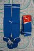 15prs Kids PUMA Socks Blue Size 1 YOUTH Ages 6-10 #29538N (A-6-4)