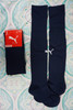 18prs PUMA Kids Socks NAVY BLUE Ages 6-10 = Size 1 YOUTH #29536N (J-3-1)