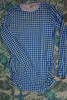 18pc $80 LANDS END Coverup Dresses Blue Plaid #30217K (M-2-7)