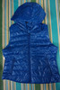 28pc Womens C'EST TOI Hooded Vest Jackets BLUE Size S & M #23281c (Y-2-4)