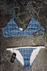 17 SETS = 34pc Womens TAVIK Bikini Sets M & L Blue Pattern Duplicates OVERSTOCKS #32905J ()