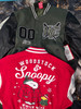 14pc Boys Letterman-Style Jackets SNOOPY Ring of Fire #35656L (B-13-4)