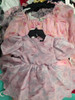 37+pc Girls Dresses KATIEJ Pink Chicken DISNEY Bardot AQUA #35661L (B-15-4)