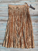 8pc $148 Womens TAHARI Sequin Skirts GOLD #35742B (G-8-3)