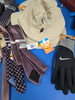 46+pc Mens Accessories COLUMBIA Nike Sock Sets & Hats CK #35757F (A-1-4)