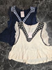 40pc Free People $98 Embellished Tops - 2 Colors OVERSTOCKS #35848d (B-14-3)