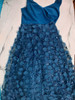 15pc GOWNS Dresses & Rompers BCBGMAXAZRIA Aqua ELIZA J #35962F (G-7-1)