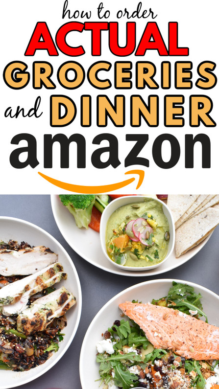 How to Order Groceries & DINNER through Amazon! Sushi, Salads, Soup, Cheese, Meat & More! 