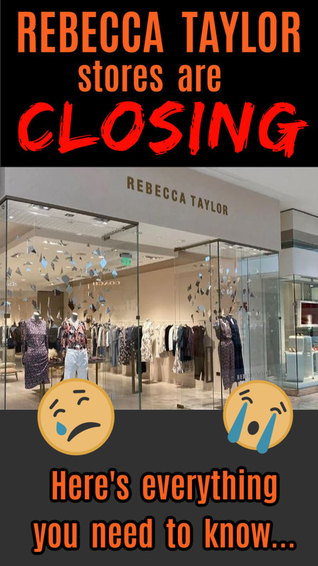 Rebecca Taylor Brand is CLOSING! 